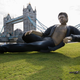 Illustration for article titled This Jeff Goldblum Statue Is a Sexy Celebrity Now